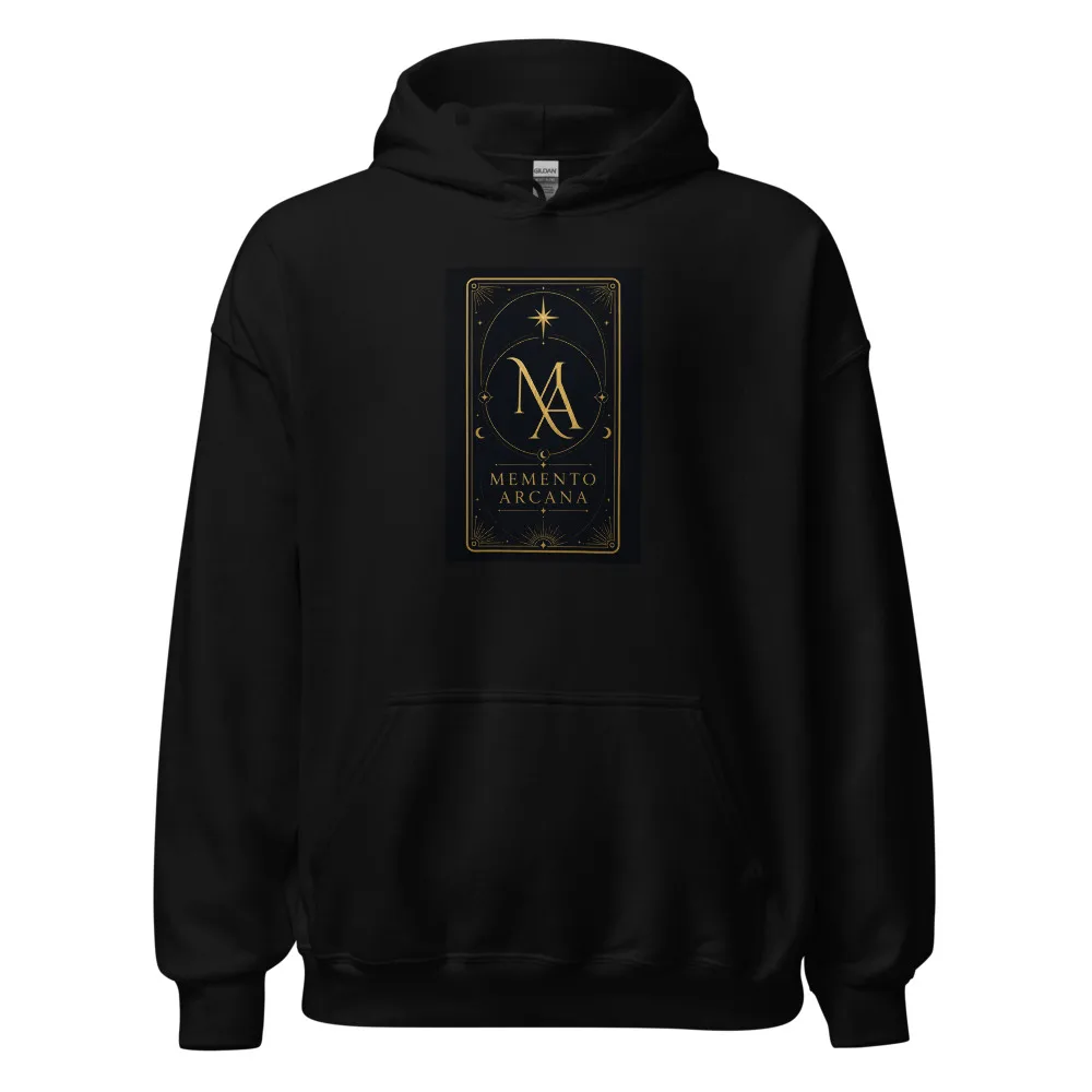 Dark Arcana Card - Hooded Sweatshirt, Black