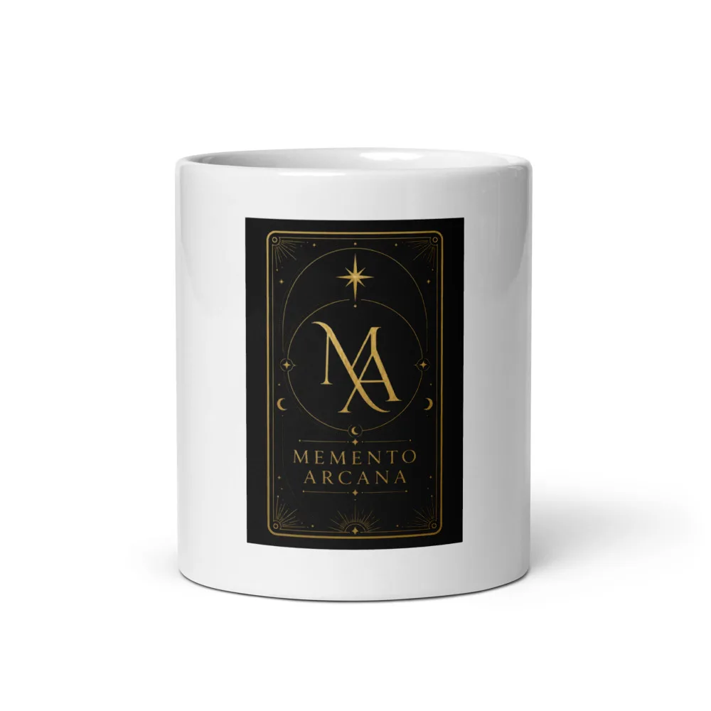 Dark Arcana Card - Glossy Mug, White