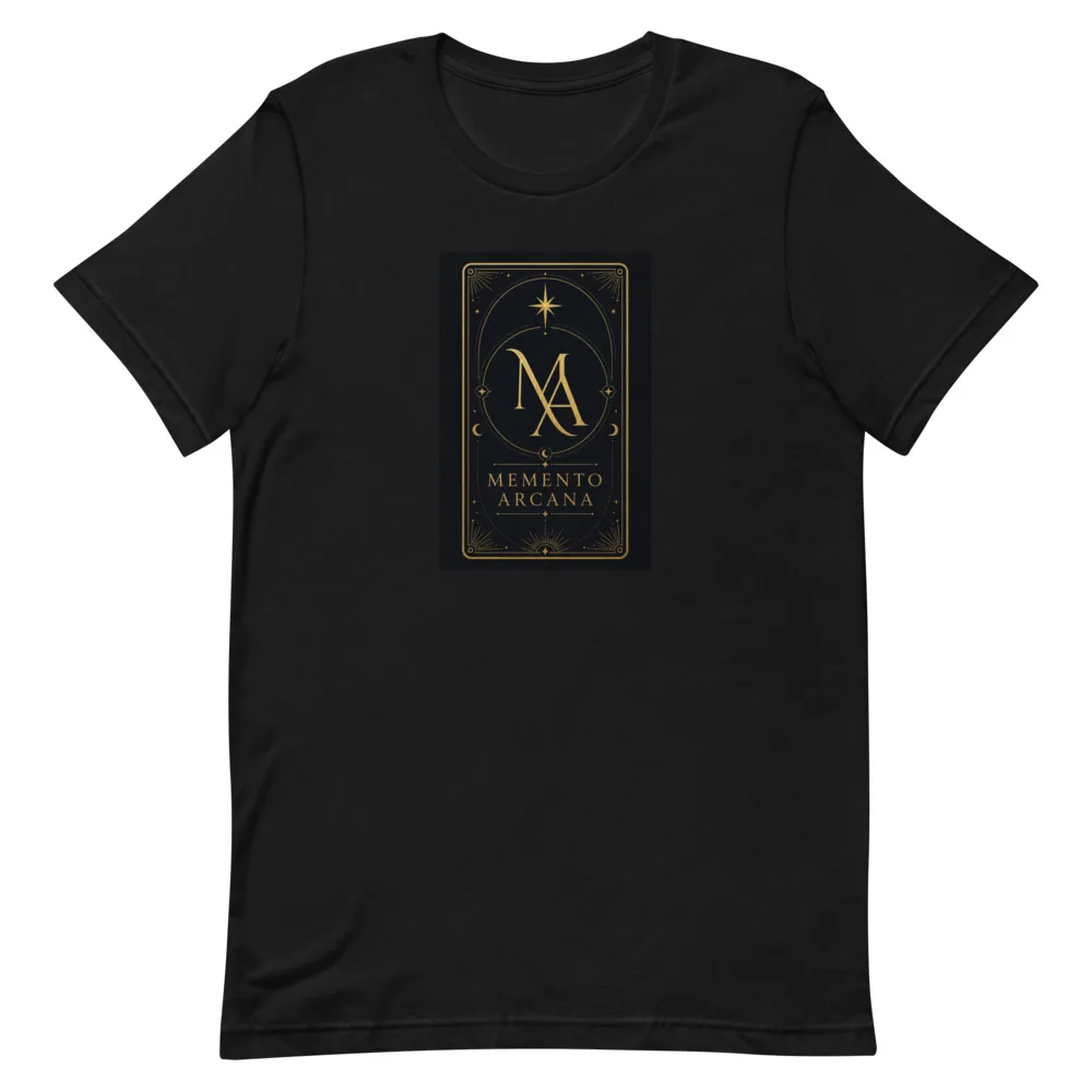 Dark Arcana Card - Unisex Tee, Black