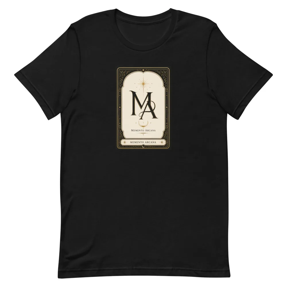 Light Arcana Card - Unisex Tee, Black