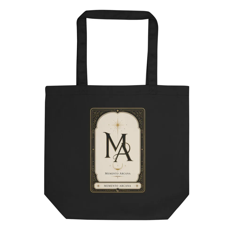 Light Arcana Card - Tote Bag, Black