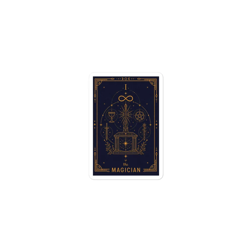 The Magician - Die Cut Sticker, Satin