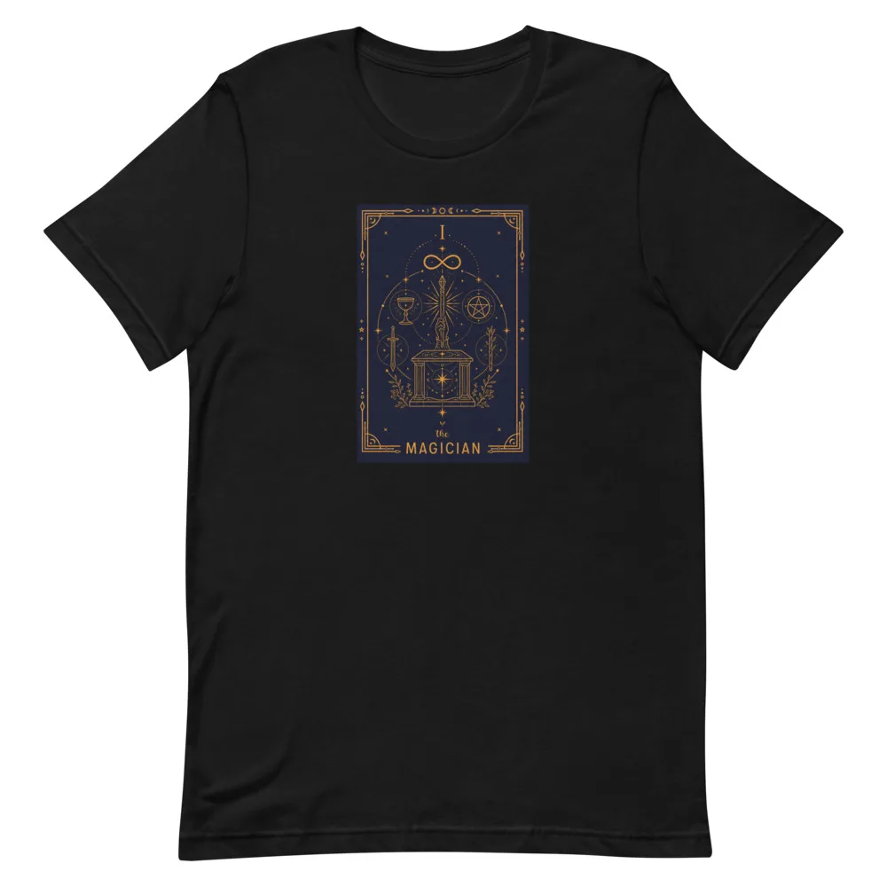 The Magician - Unisex Tee, Black