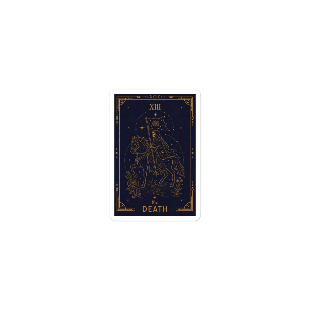 Death - Die Cut Sticker, Satin