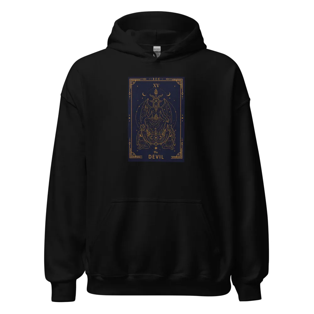 The Devil - Hooded Sweatshirt, Black