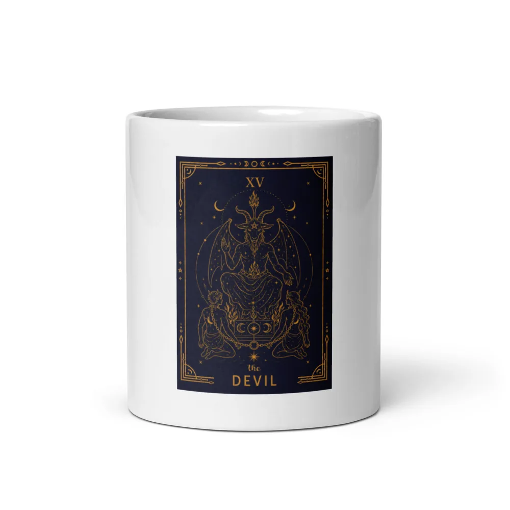 The Devil - Glossy Mug, White