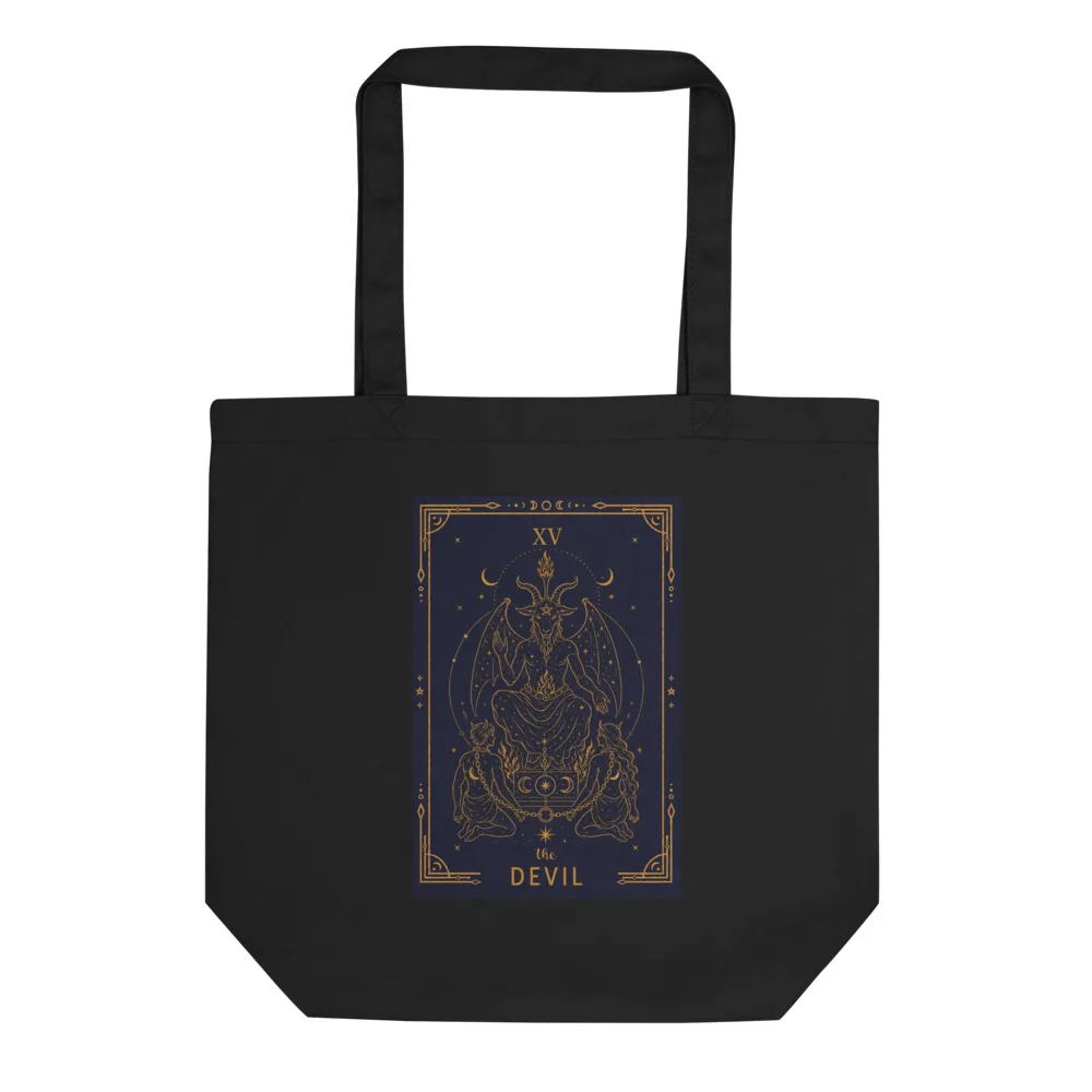 The Devil - Tote Bag, Black