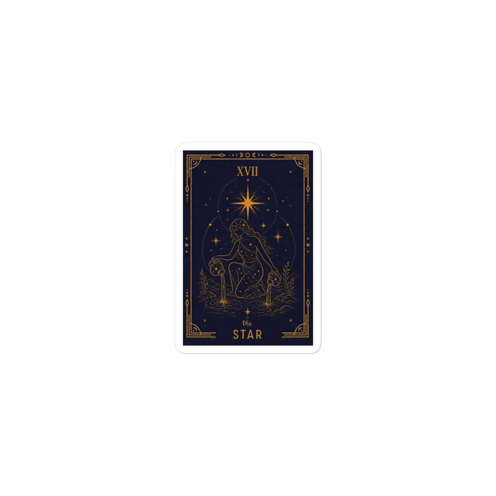 The Star - Die Cut Sticker, Satin