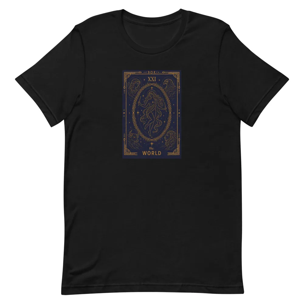 The World - Unisex Tee, Black