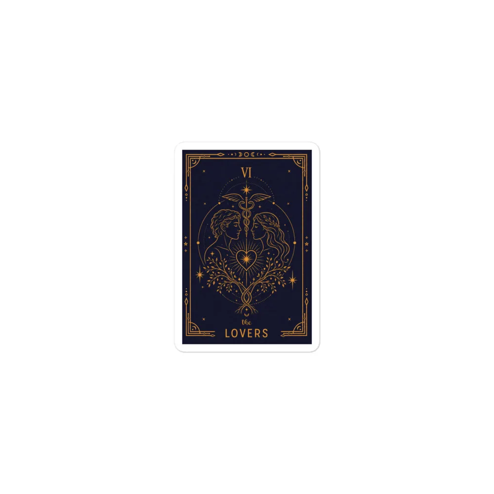 The Lovers - Die Cut Sticker, Satin