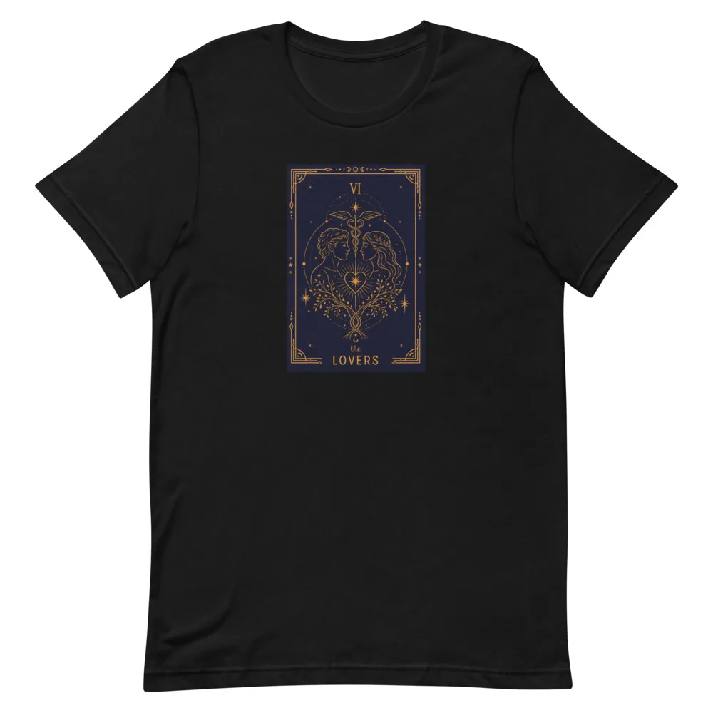 The Lovers - Unisex Tee, Black